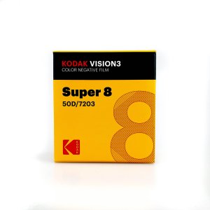 Kodak VISION3 50D Кольорова негативна плівка Super 8