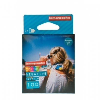 Ломографі кольорова плівка серенього формату 120 ISO 100 