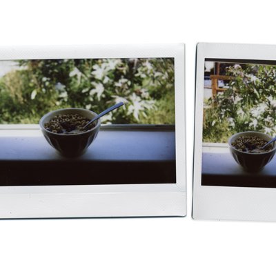 Сравнение Instax Mini который в два раза меньше чем instax 210