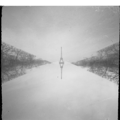 Ilford HP5 Plus ONDU 6×6 пейзажна фотографія