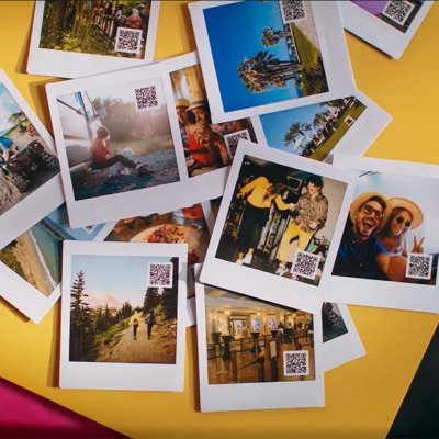 Класичний квадратний формат Polaroid для ностальгічної розваги