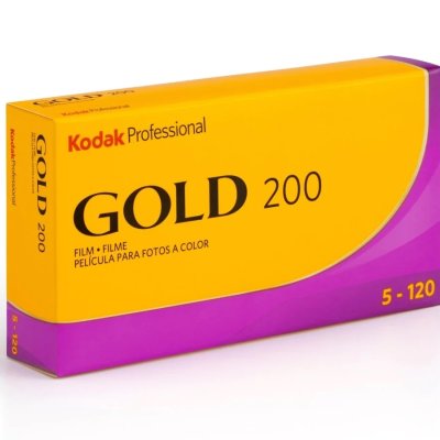 Кольорова плівка Kodak Gold 200 (120 мм, 1 катушка)