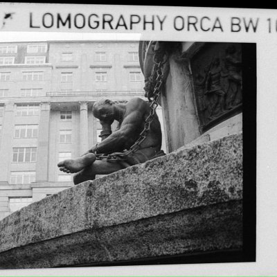 Lomography Orca 110 чорно-біла плівка