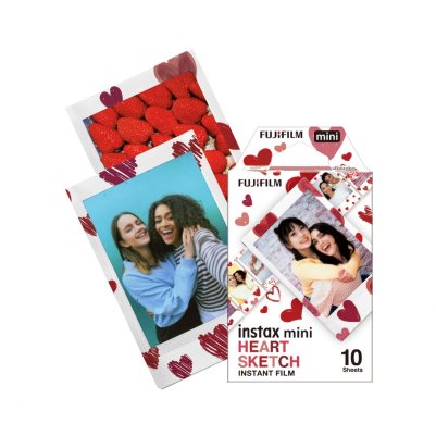Картридж Fujifilm Instax mini Heart Sketch купити Україна