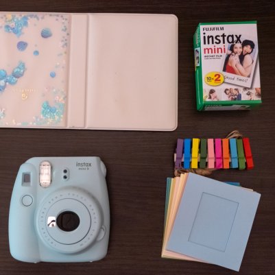 Фотоальбом для Instax подарунок із блискітками міні фотоальбом