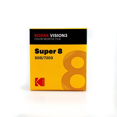 Kodak VISION3 50D Кольорова негативна плівка Super 8