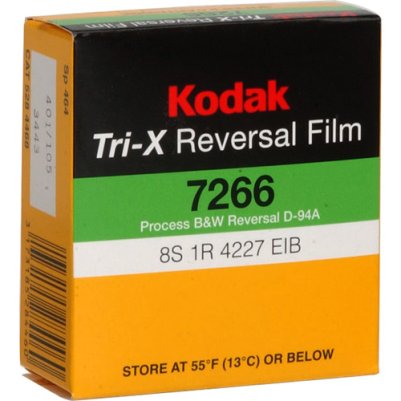 Kodak Tri-X Reversal чорно-біла кіноплівка Super 8